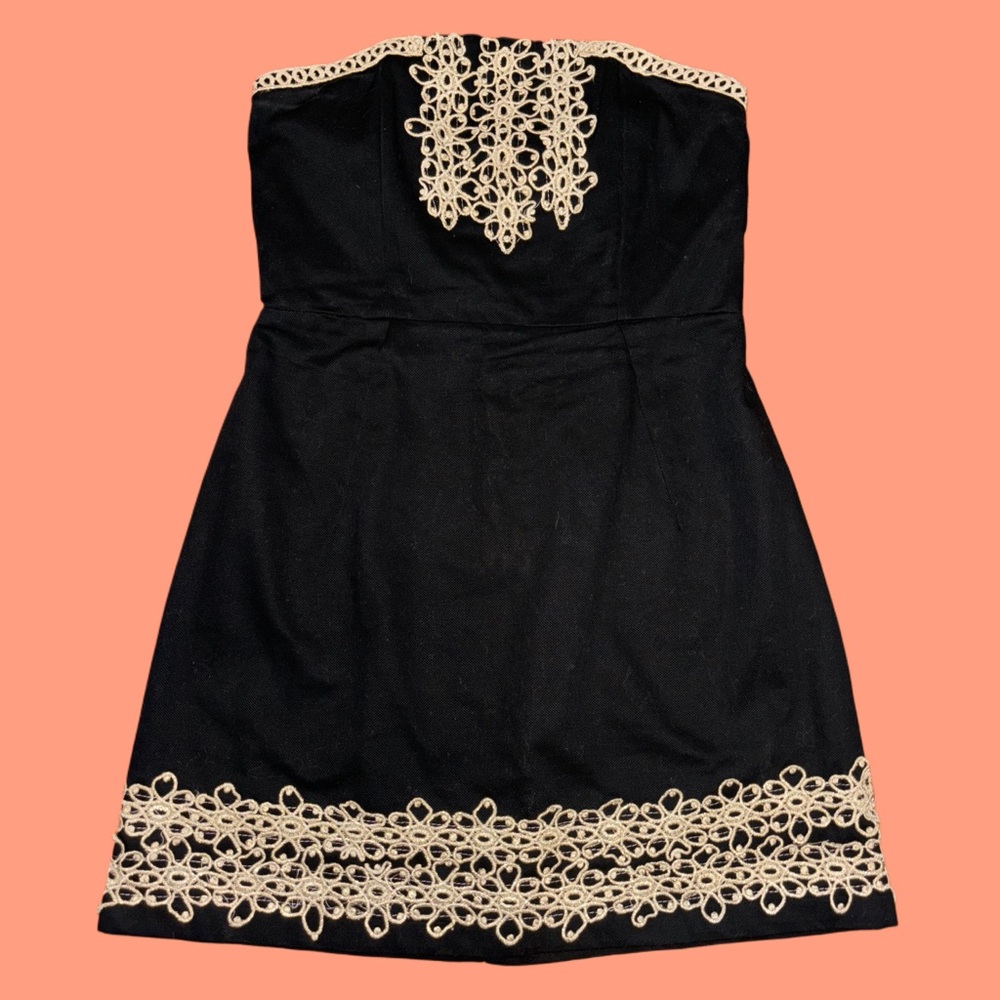 Mud Pie Strapless Mini Dress ✨
